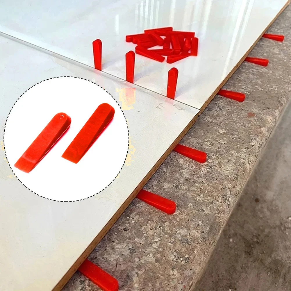 100pcs Plastic Tile Wedge Spac - Tile Leveling Clip avaliação e preço