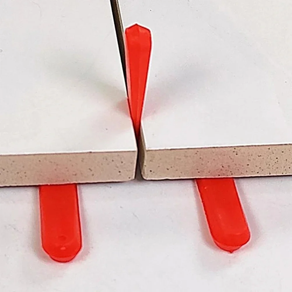 100pcs Plastic Tile Wedge Spac - Tile Leveling Clip avaliação e preço