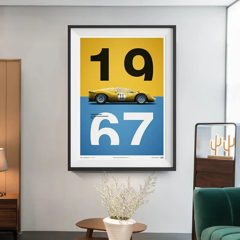 Retro Cars Poster Aesthetics 2 - Home Improvement Quotes avaliação e preço