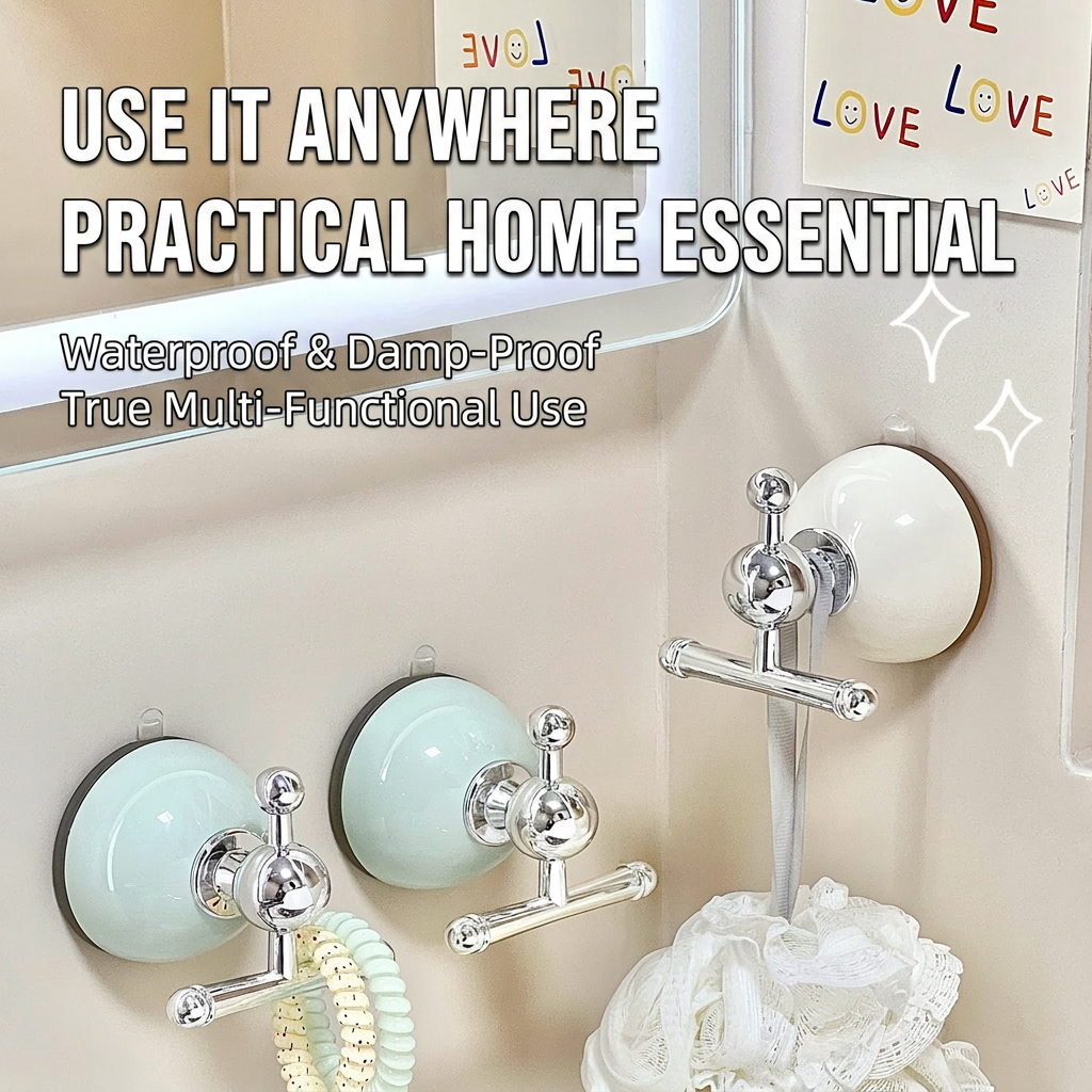 Suction Cup Bathroom Hook Mois - Home Improvement Shop avaliação e preço