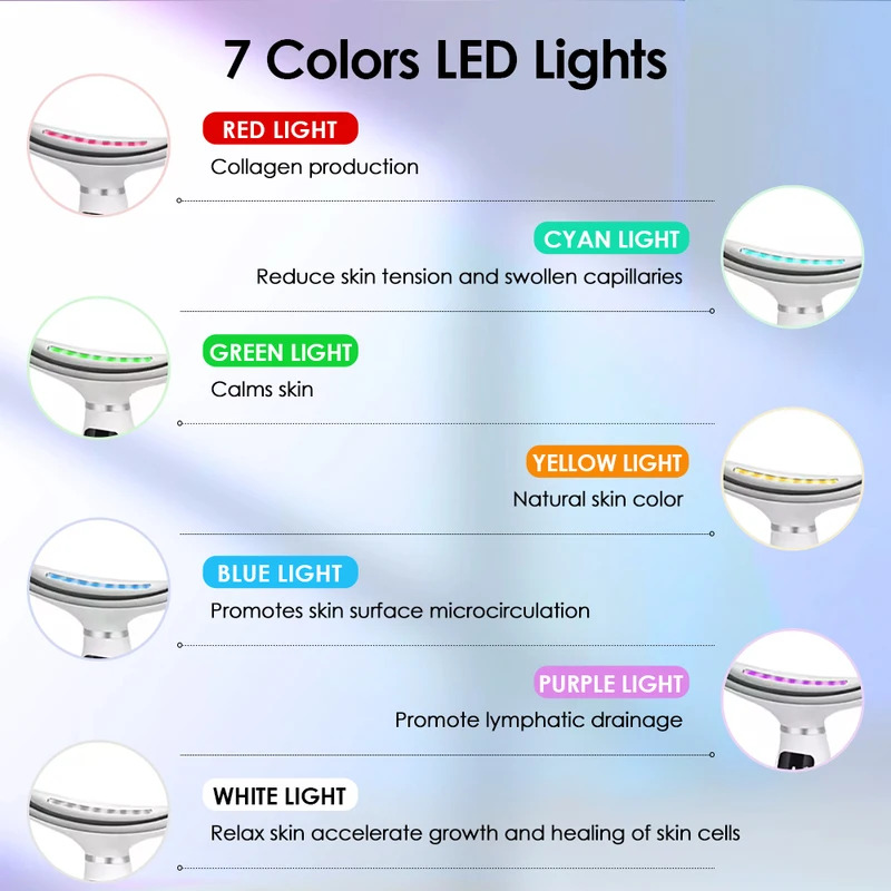 7 Colors LED Lights Face Neck  - Home Improvement Loan avaliação e preço