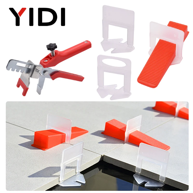 100pcs 1/1.5/2/2.5/3mm Ceramic - Tile Leveling Clip avaliação e preço