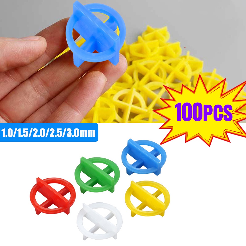 100Pcs Ceramic Tile Leveling S - Tile Leveling Clip avaliação e preço