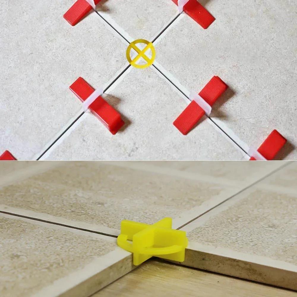 100Pcs Ceramic Tile Leveling S - Tile Leveling Clip avaliação e preço