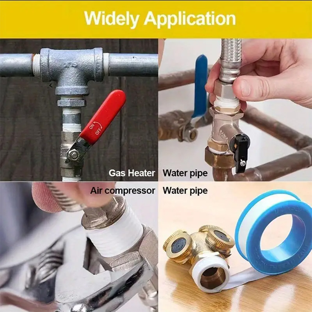 5 Rolls/Pack PTFE Plumbing Thr - Plumbing Tape Ptfe avaliação e preço