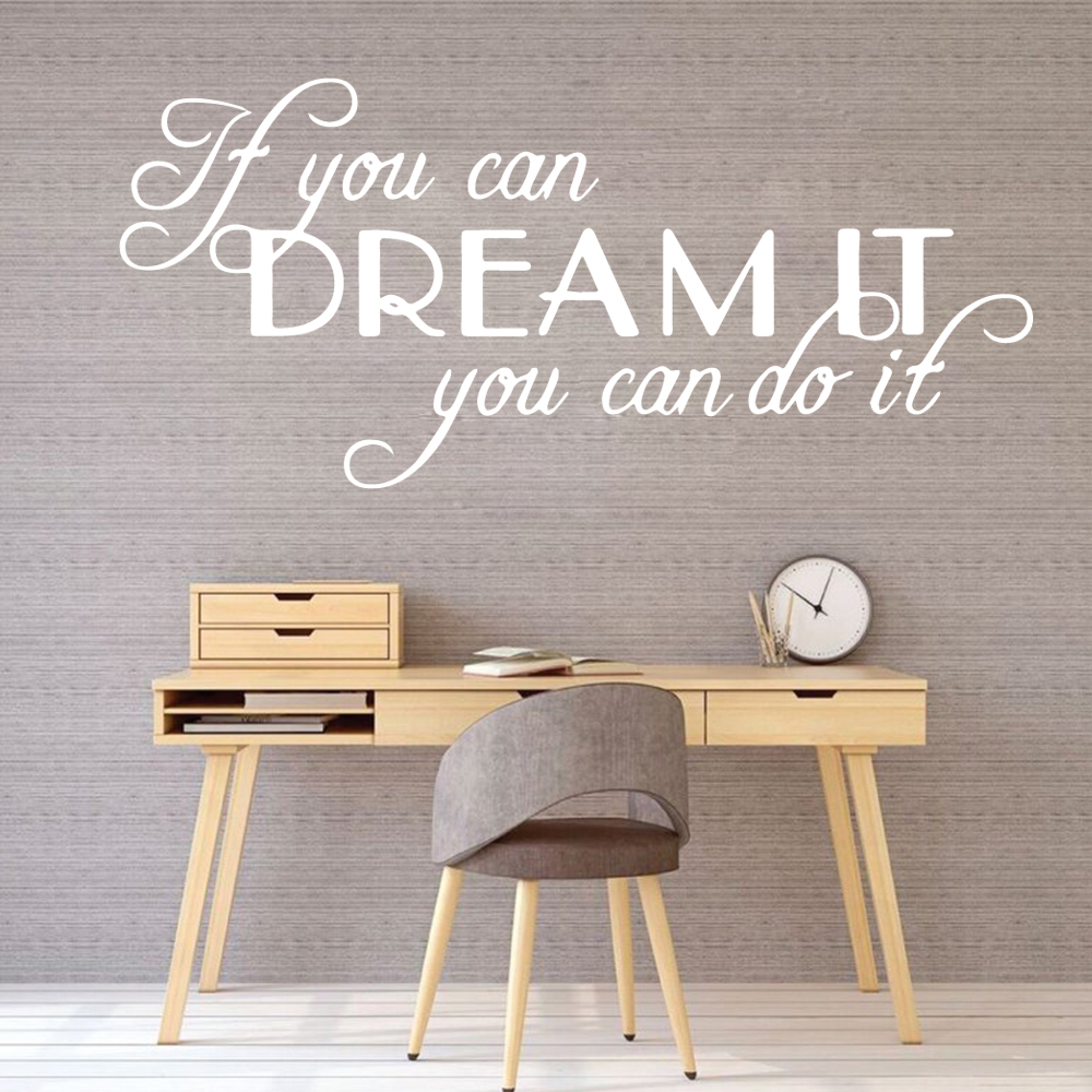 Large Quotes Motivating Dream  - Home Improvement Quotes avaliação e preço