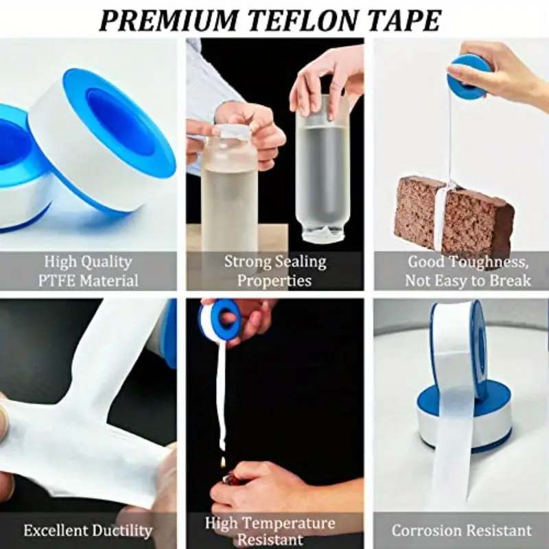 PTFE threaded sealing tape, pi - Plumbing Tape Ptfe avaliação e preço