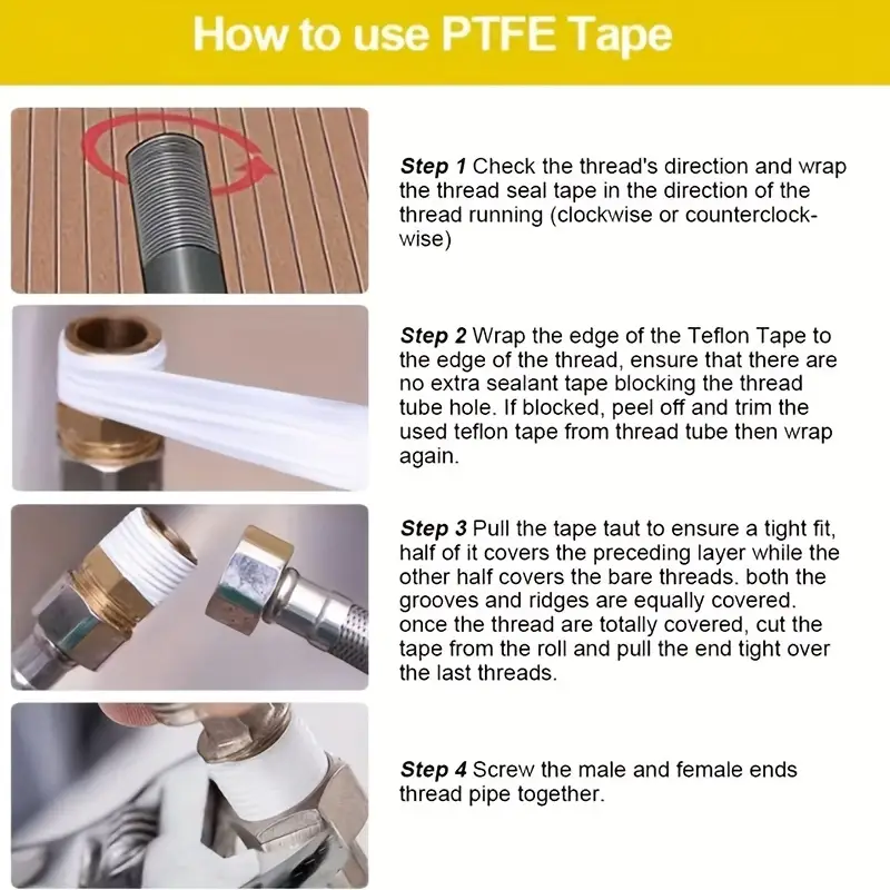 PTFE threaded sealing tape, pi - Plumbing Tape Ptfe avaliação e preço