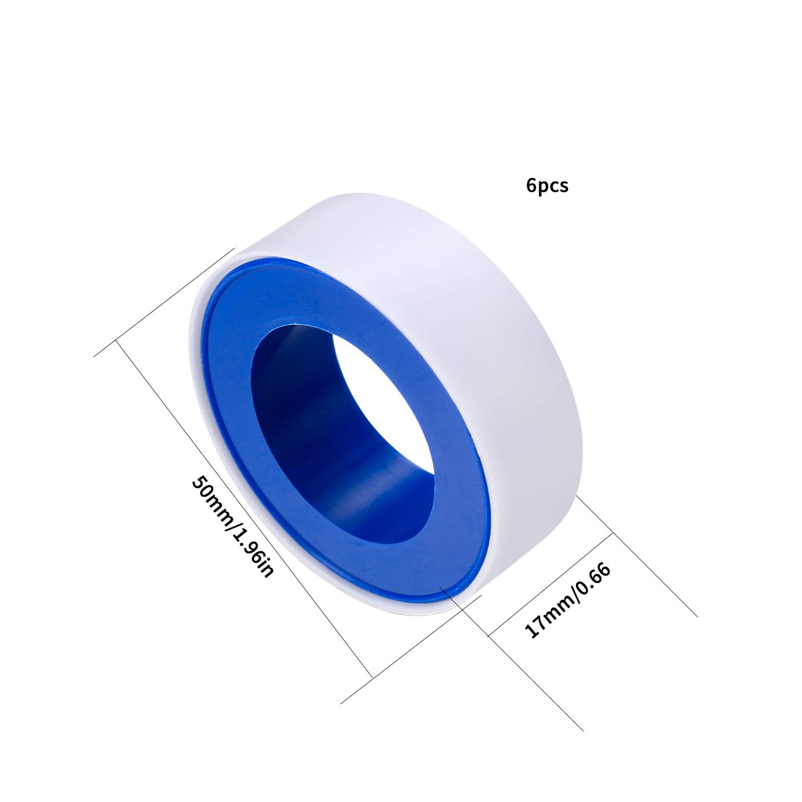 12 Rolls Xiaomoyu PTFE Tape -  - Plumbing Tape Ptfe avaliação e preço