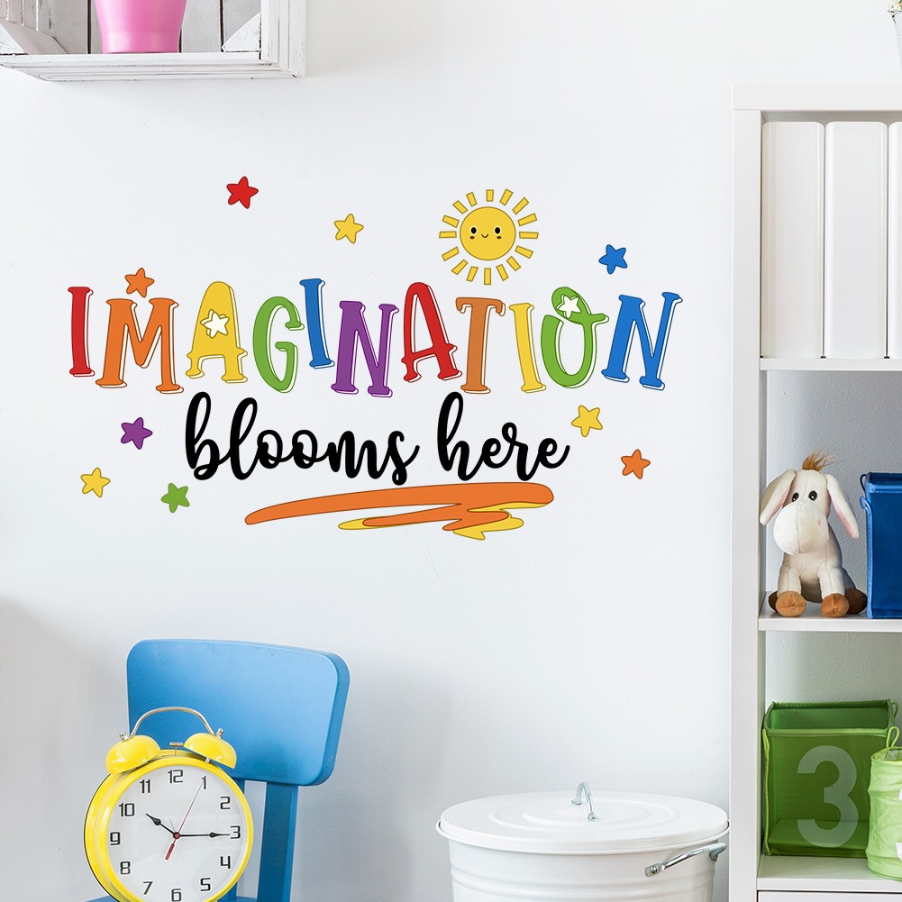 Colorful English phrase wall s - Home Improvement Quotes avaliação e preço