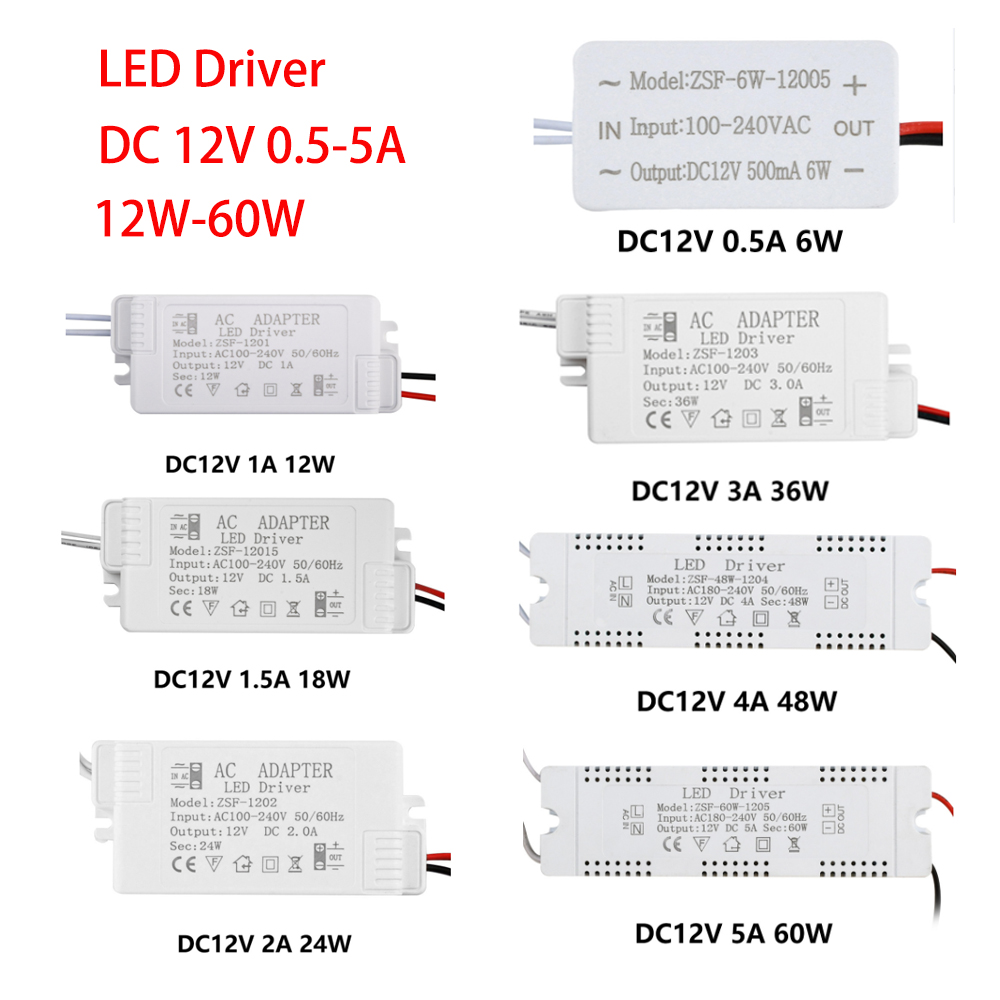 AC 100-240V To DC 12V LED Driv - Home Improvement Loan avaliação e preço