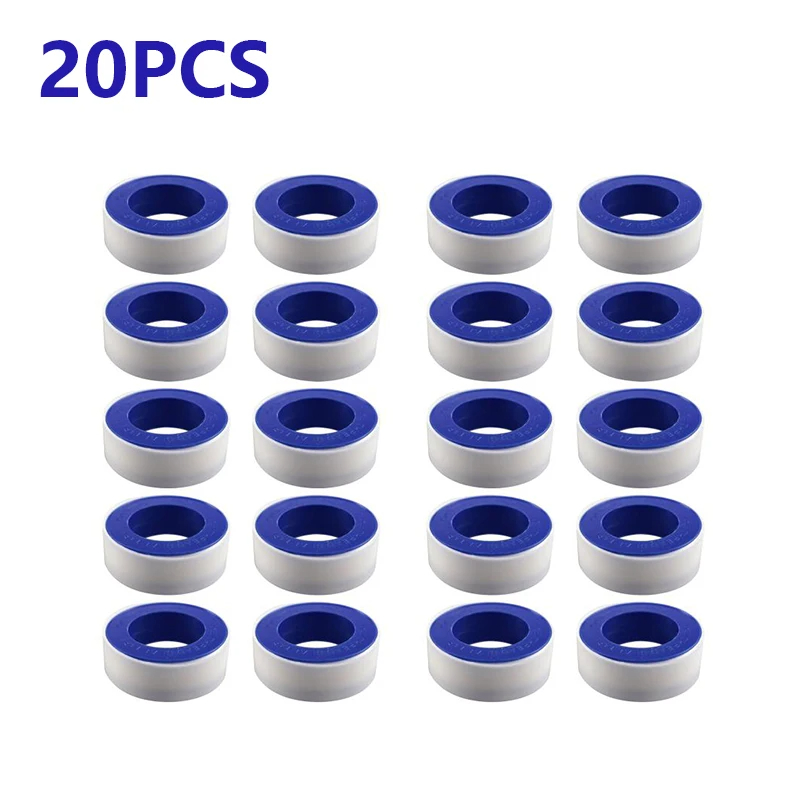 20PCS PTFE Thread Sealing Pipe - Plumbing Tape Ptfe avaliação e preço