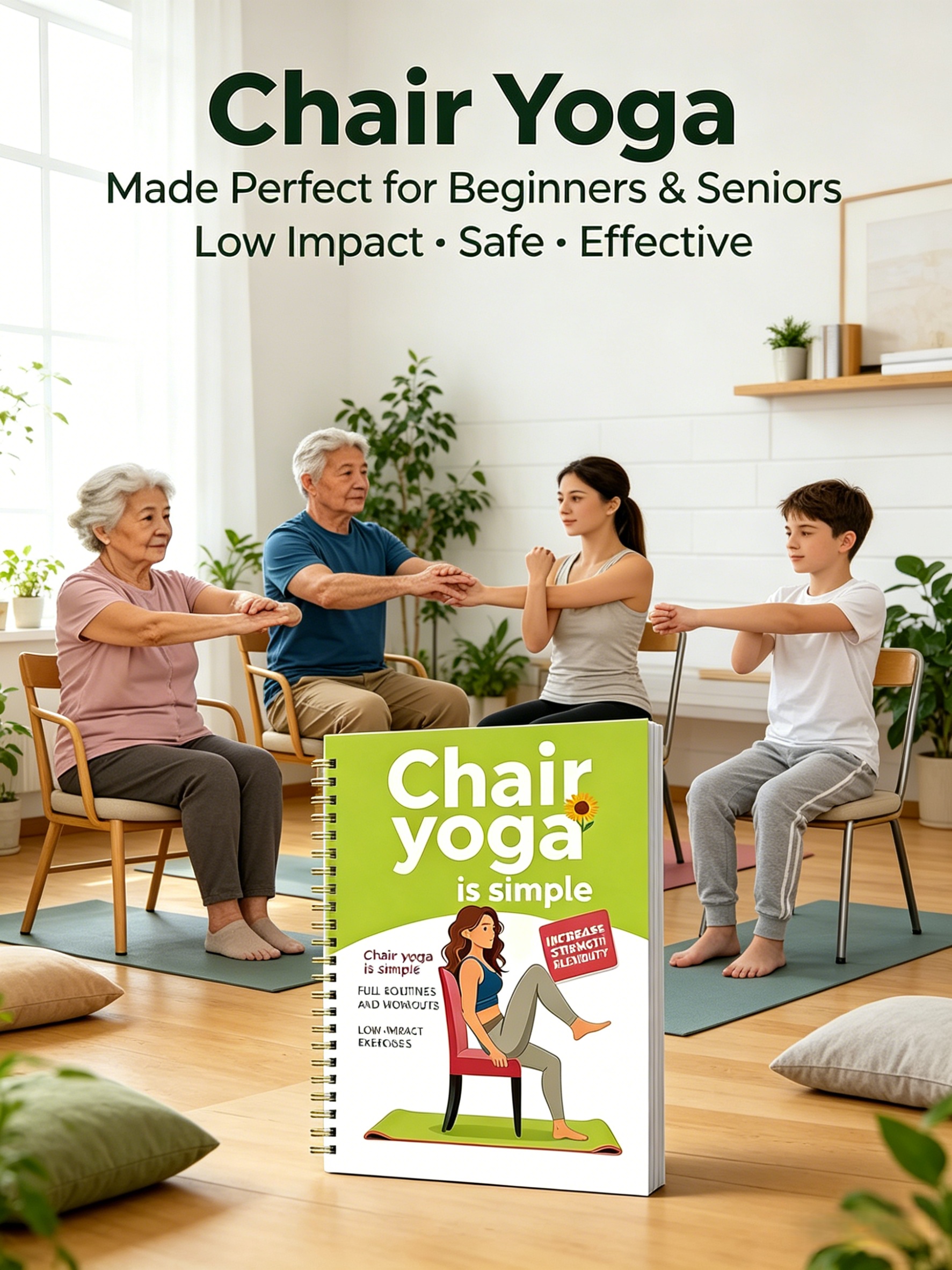 1pcs Beginner & Senior Chair Y - Home Improvement Books avaliação e preço