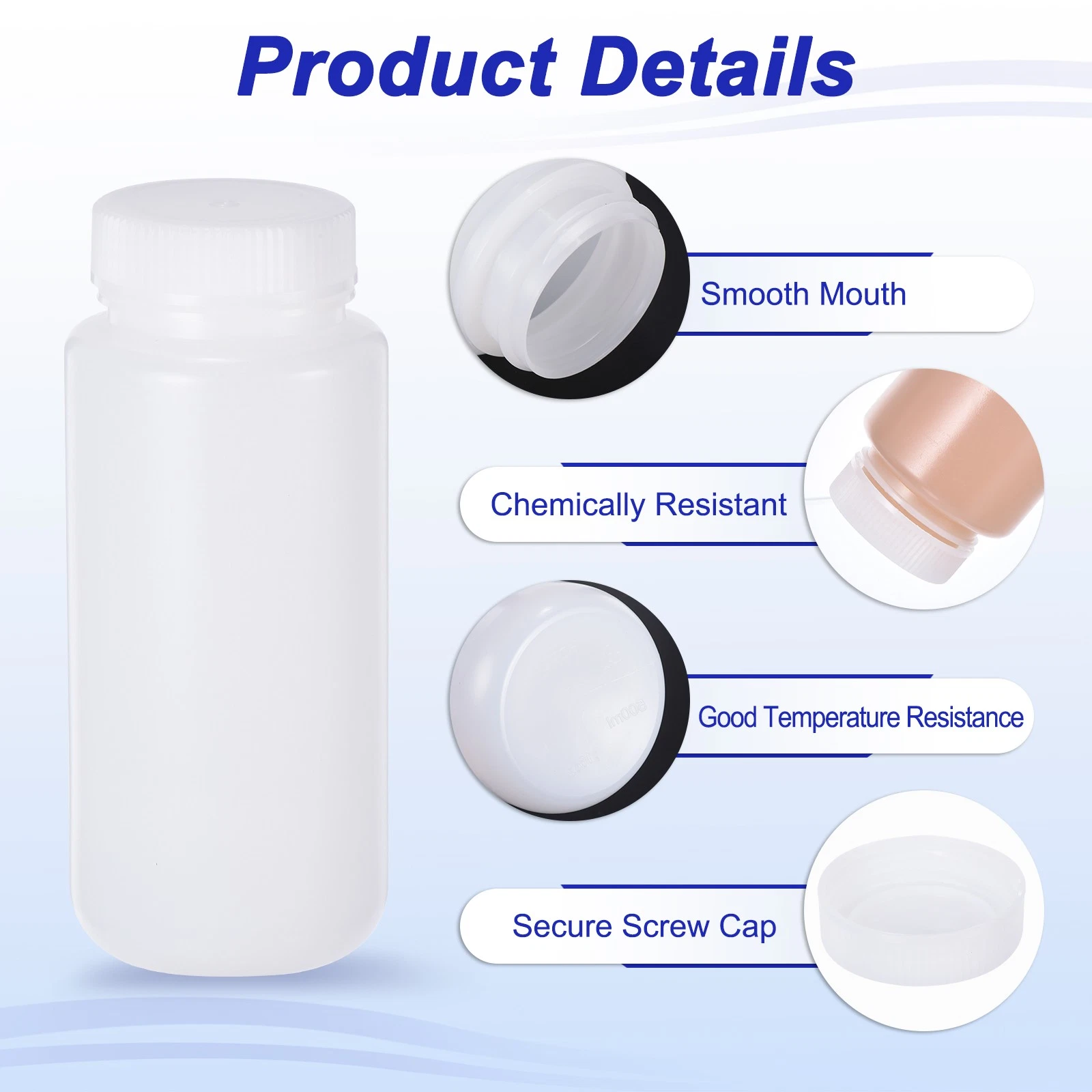 500ml Bottles Wide Mouth Wide  - Home Improvement Shop avaliação e preço