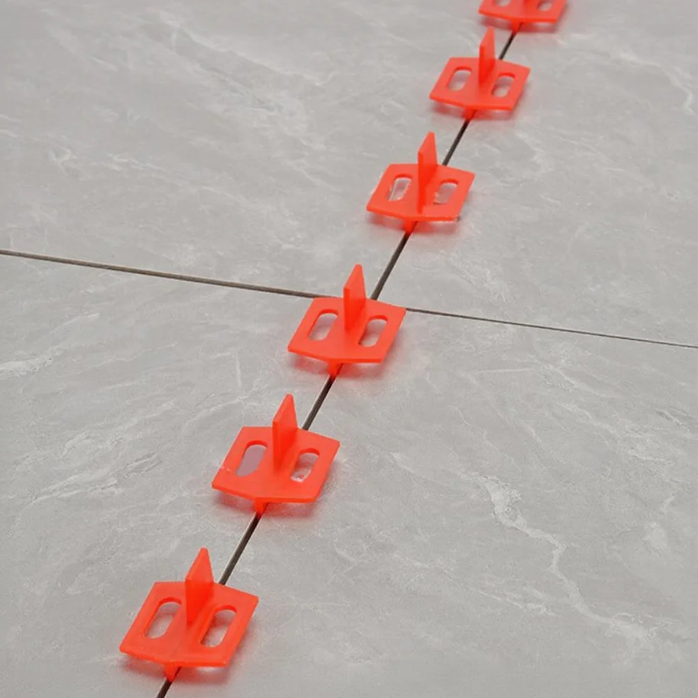 100pcs T-Shape Tile Spacers Cl - Tile Leveling Clip avaliação e preço