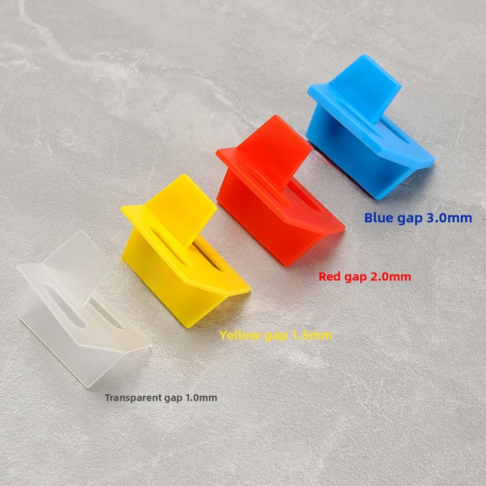 100pcs T-Shape Tile Spacers Cl - Tile Leveling Clip avaliação e preço