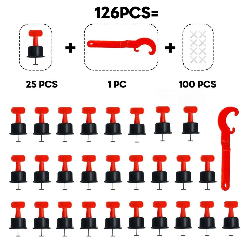 126pcs/151pcs Replacement Floo - Tile Leveling Clip avaliação e preço