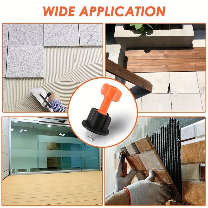 200pcs Tile Leveling System Se - Tile Leveling Clip avaliação e preço