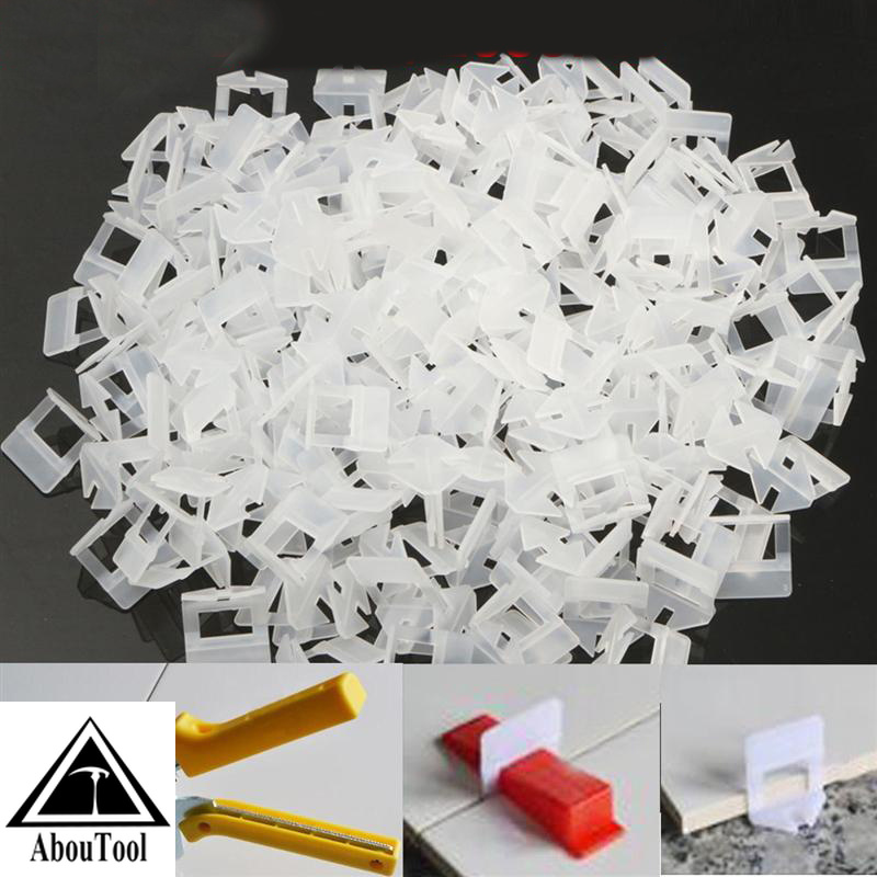 100PCS Tile Leveling System Cl - Tile Leveling Clip avaliação e preço