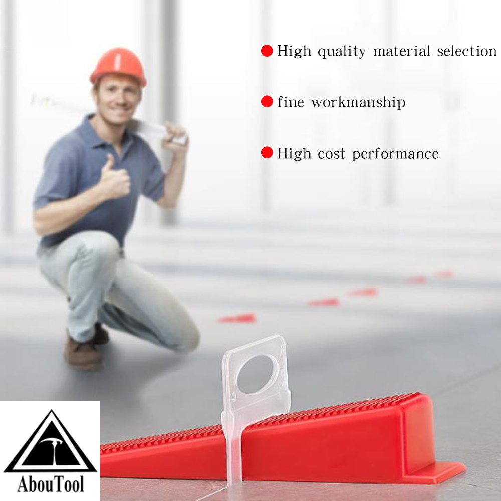 100PCS Tile Leveling System Cl - Tile Leveling Clip avaliação e preço