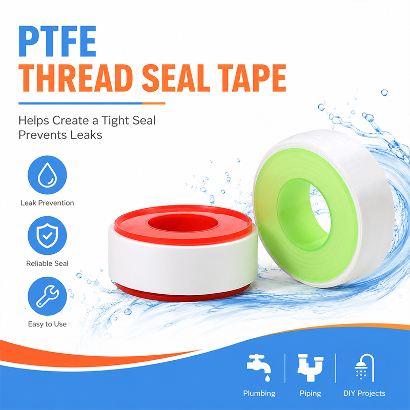 5pcs Premium Wide Length PTFE  - Plumbing Tape Ptfe avaliação e preço