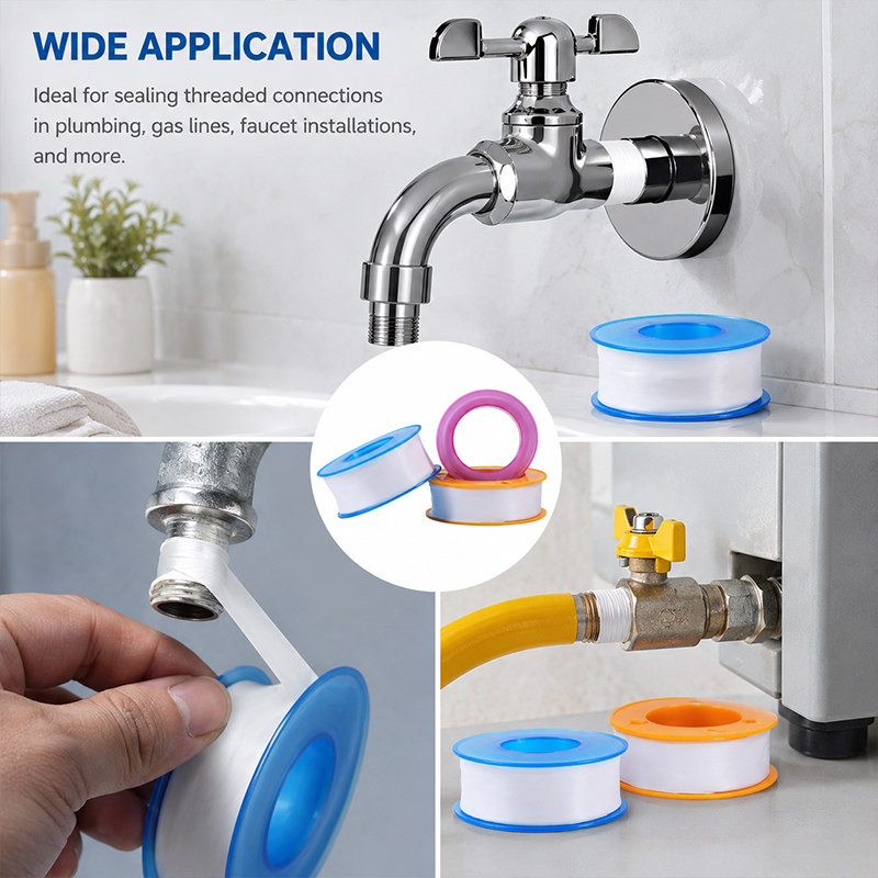 5pcs Premium Wide Length PTFE  - Plumbing Tape Ptfe avaliação e preço