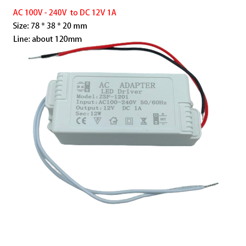 AC 100-240V To DC12V LED Drive - Home Improvement Loan avaliação e preço