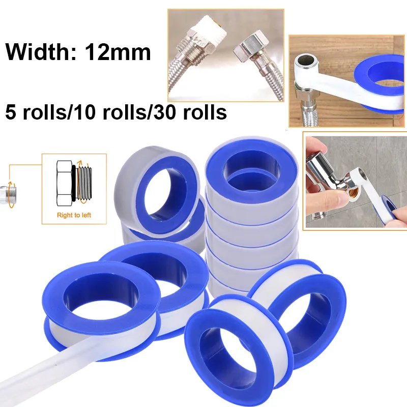 5/10/30 roll PTFE water pipe t - Plumbing Tape Ptfe avaliação e preço