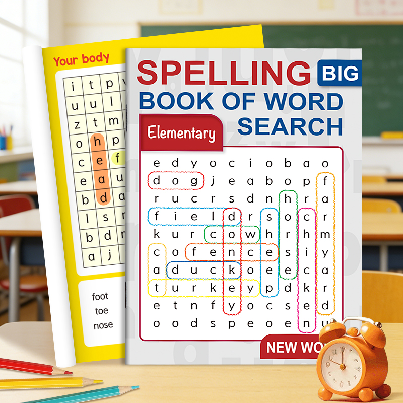 32-Page Spelling Book Word Sea - Home Improvement Books avaliação e preço