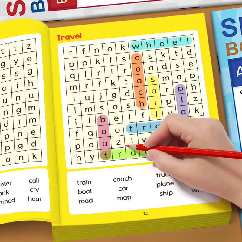 32-Page Spelling Book Word Sea - Home Improvement Books avaliação e preço