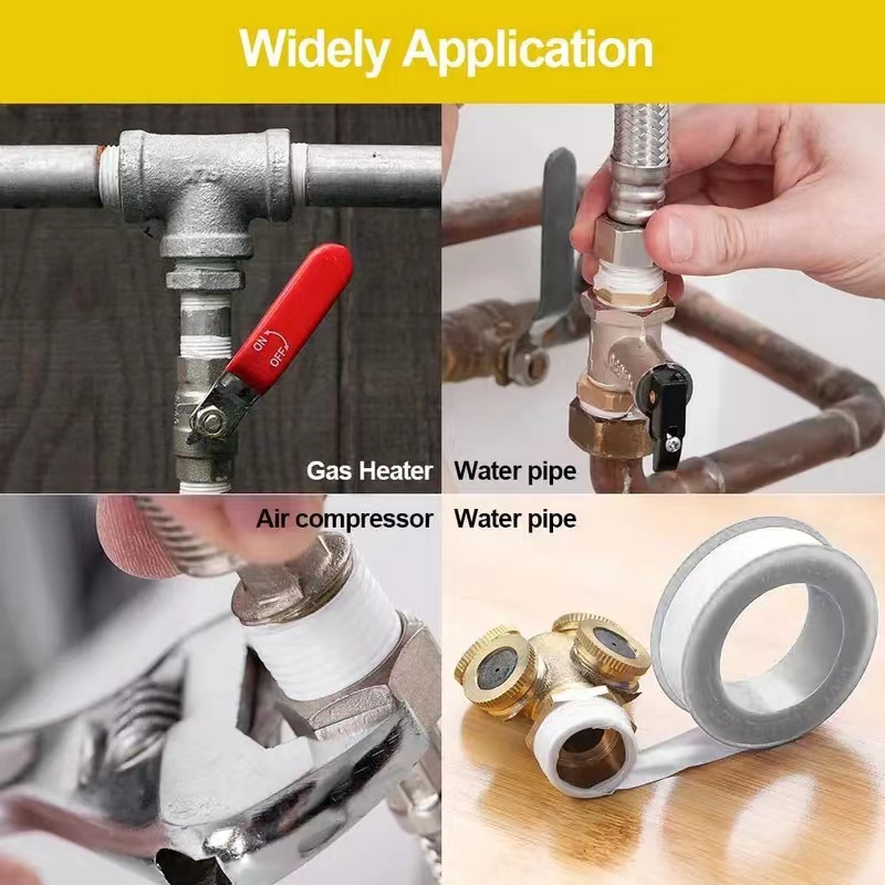 2/5 Pcs 17mm x 20M Faucet Seal - Plumbing Tape Ptfe avaliação e preço