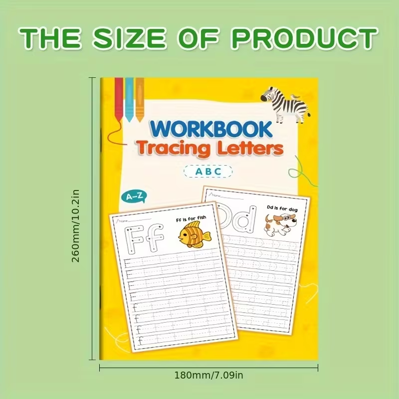 32-Page A-Z Alphabet Practice  - Home Improvement Books avaliação e preço