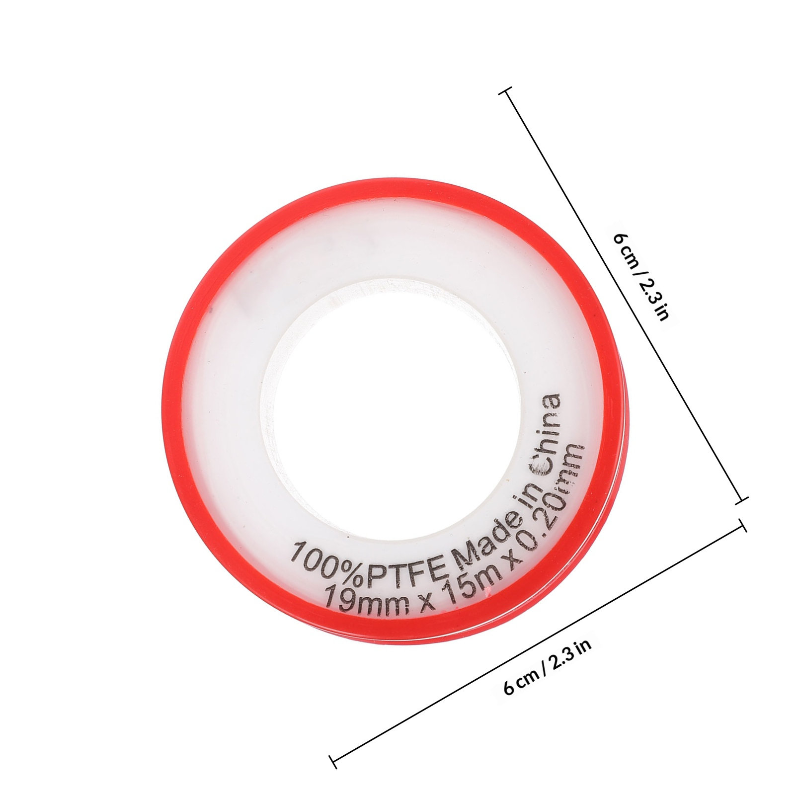 10 Rolls Ptfe Sealing Tape Pre - Plumbing Tape Ptfe avaliação e preço