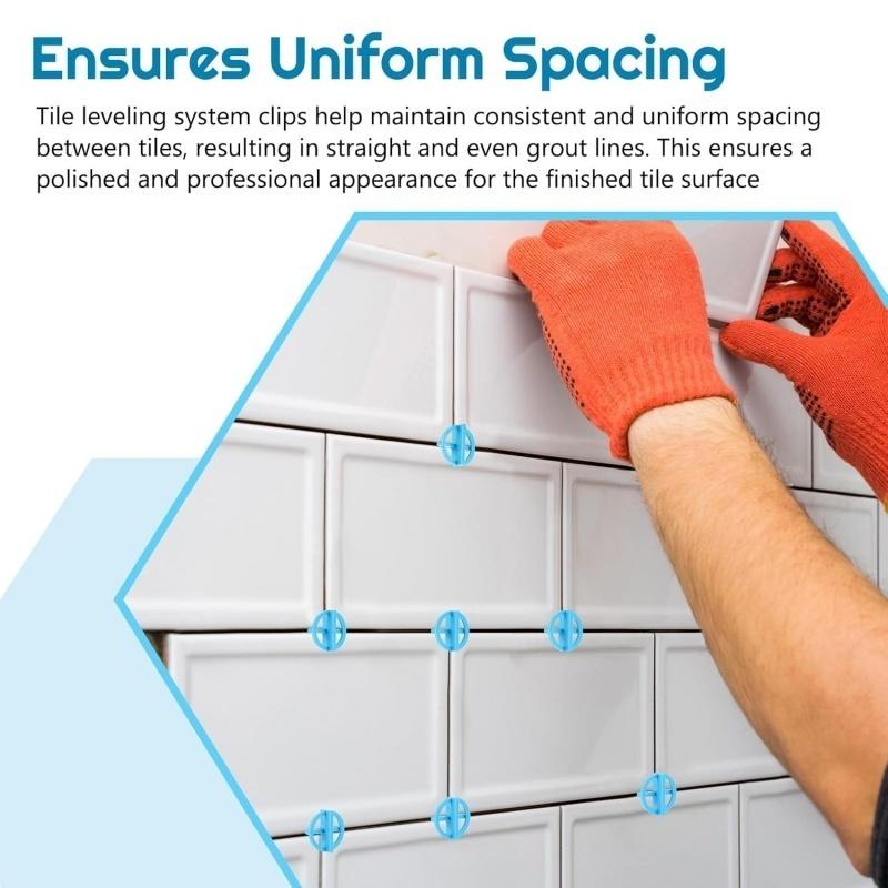 Ceramic Tile Leveling System P - Tile Leveling Clip avaliação e preço