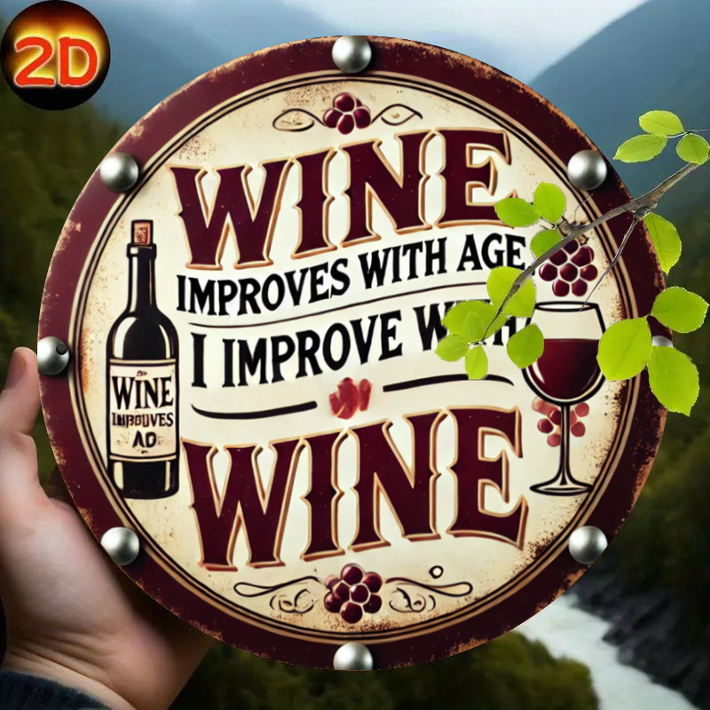 Room Decor 1pc Vintage Wine Qu - Home Improvement Quotes avaliação e preço